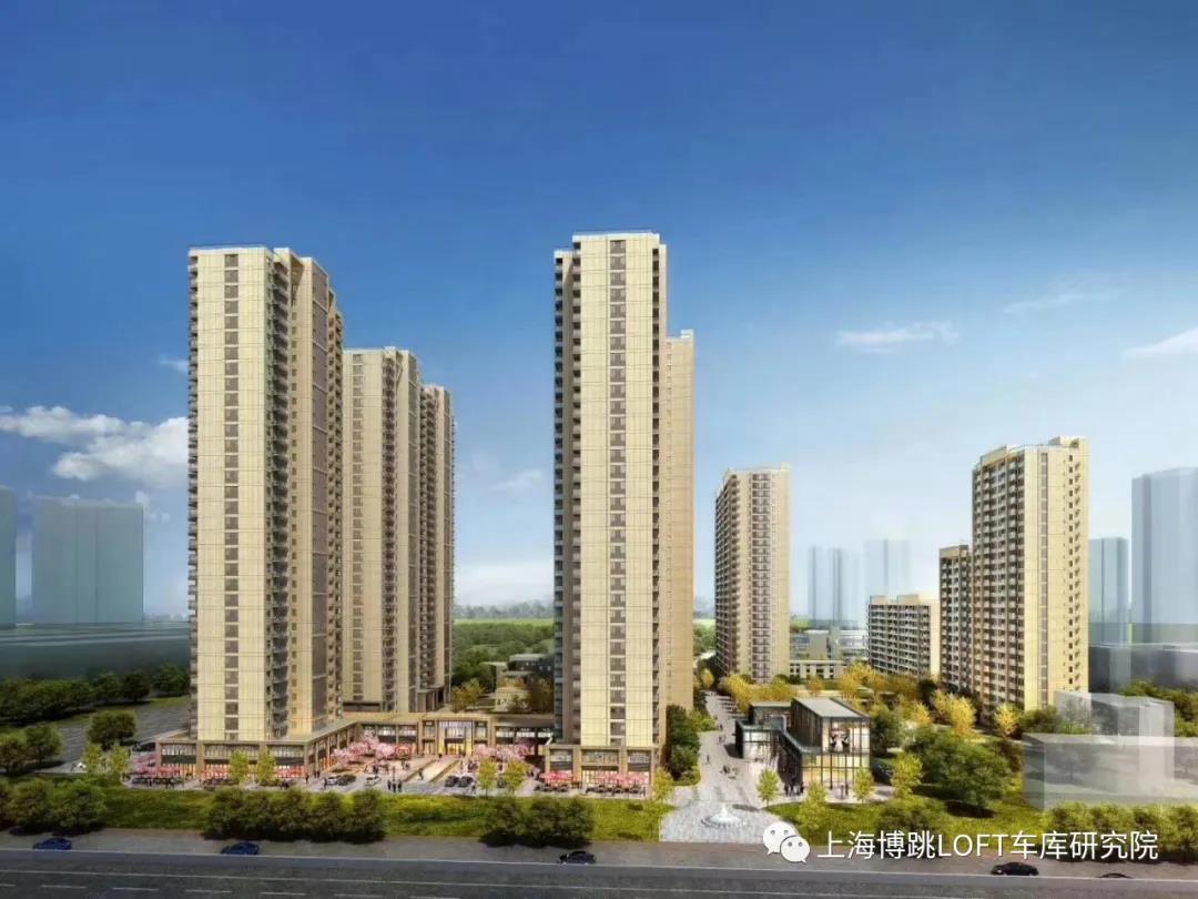 安顺采用了LOFT车库武汉当代集团春风十里项目现已结构封顶！